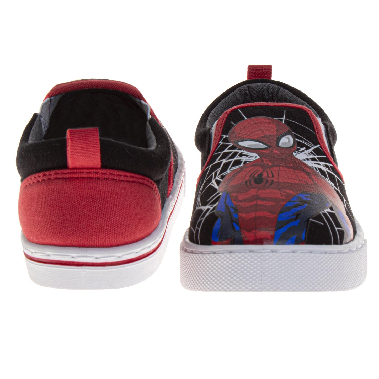 Marvel Spider-Man Boys Slip-On Canvas Sneakers (Big Kid)