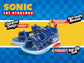 Sonic the Hedgehog Boys Hook and Loop Sport Sandals with Tails (Toddler)
