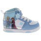 Frozen Girls Anna & Elsa High-Top Sneakers Hook and Loop with Lace-Up (Little Kid)