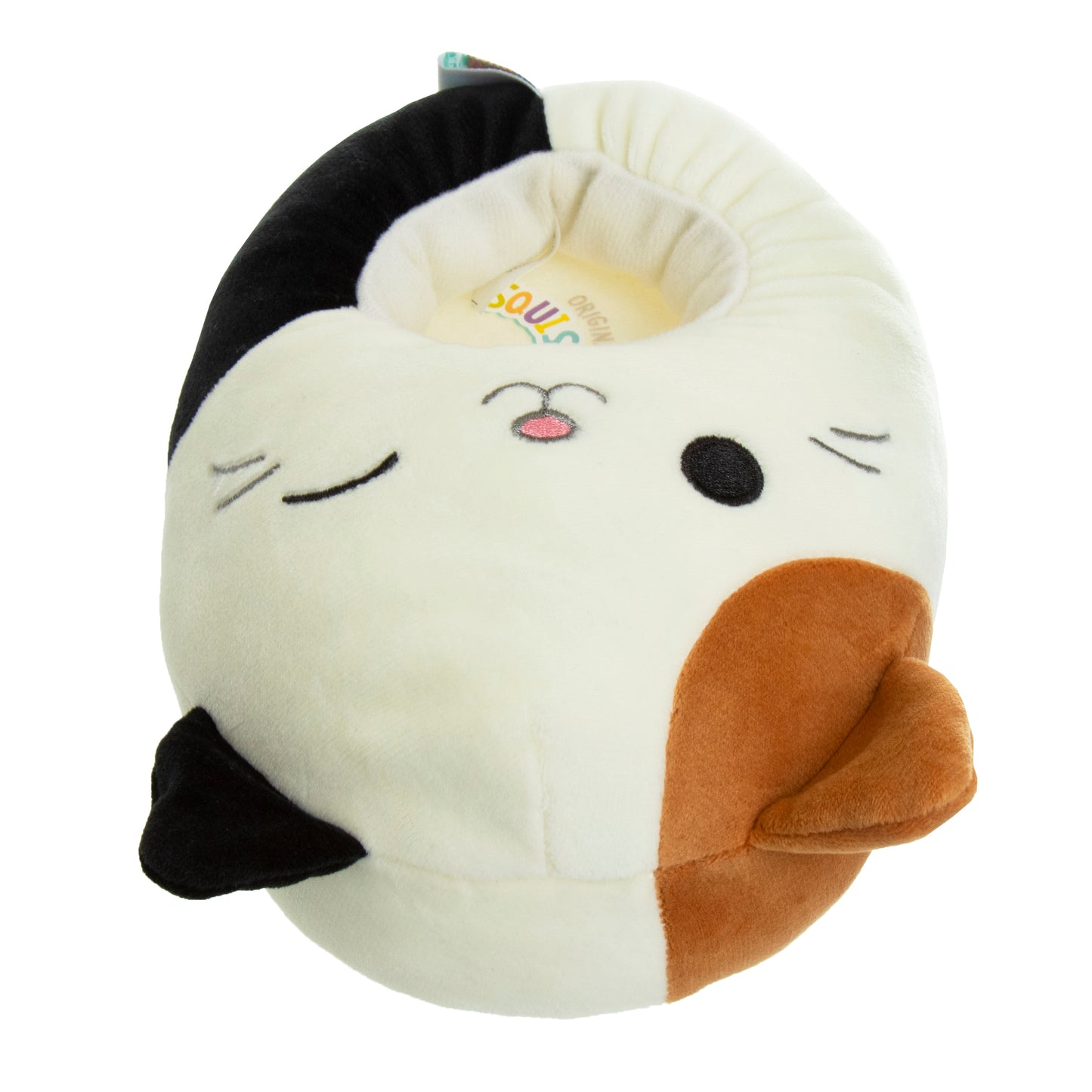 Squishmallow Dual Sizes Slippers Ladies'  Ultra Soft Plush Comfort Cozy Wear SlipOn (Adult)