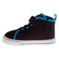 Monster Jam Canvas HighTop Sneakers Kids  Durable Rugged Tread LaceUp Style Action Ready Ankle Support (Toddler / Little Kid)