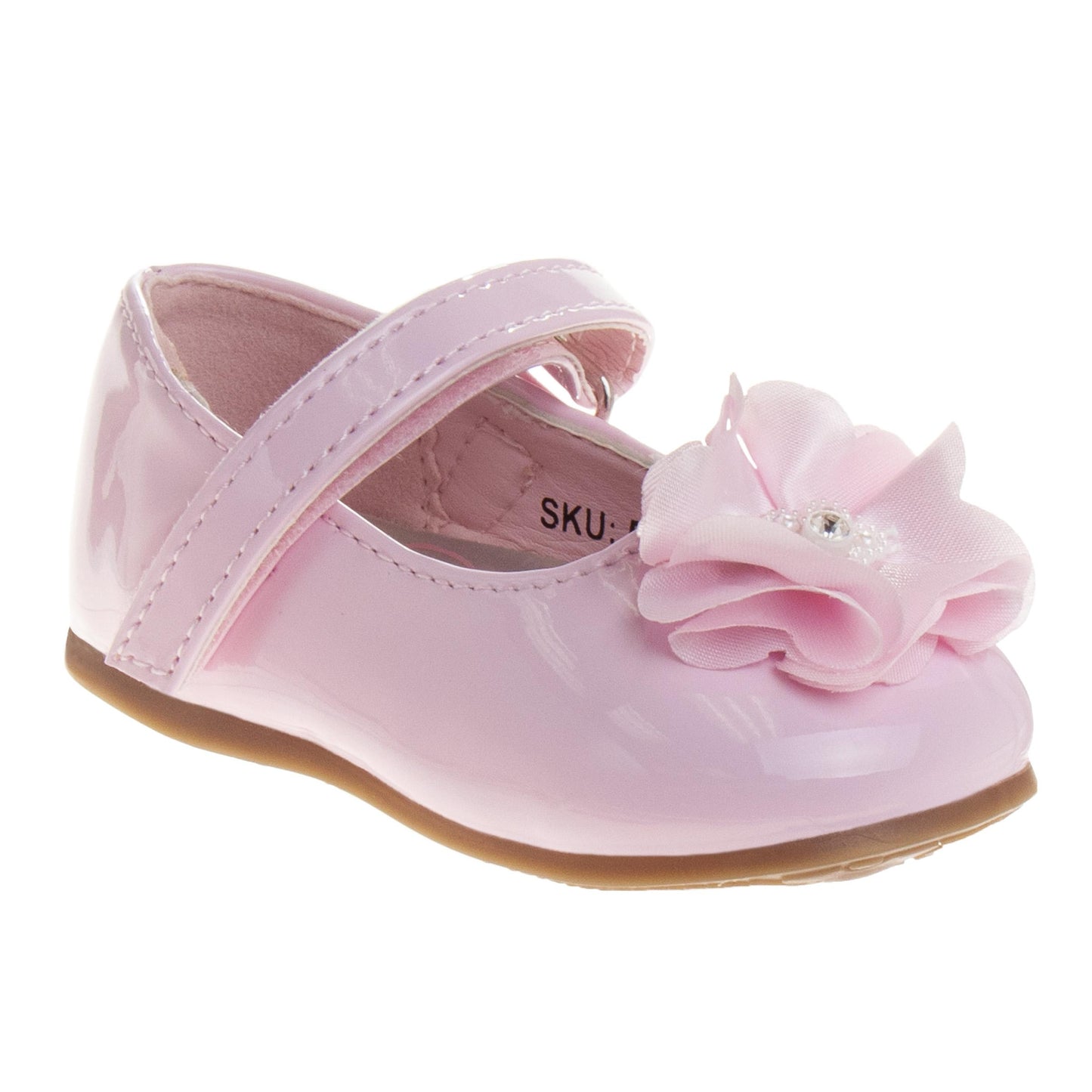Josmo Dress Shoes Infant Girls'  Soft Sole Elegant Stylish First Steps Comfort Fit Easy On/Off (Infant)