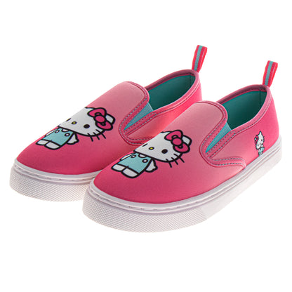 Sanrio Hello Kitty Sneakers for Girls  SlipOn Adorable Casual Comfortable (Little Kid / Big Kid)