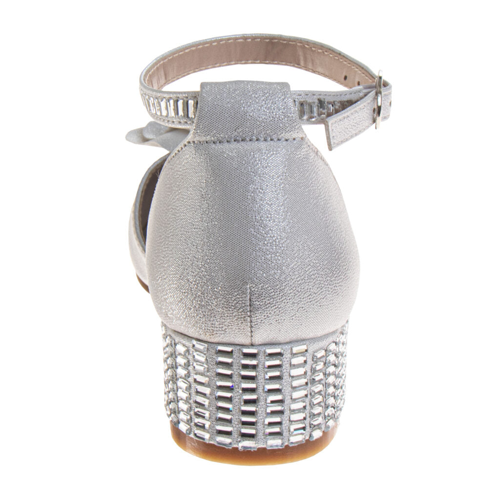 Badgley Mischka Dress Shoes Girls'  Elegant Sparkle Fashion Forward Comfort Fit (Little Kid / Big Kid)