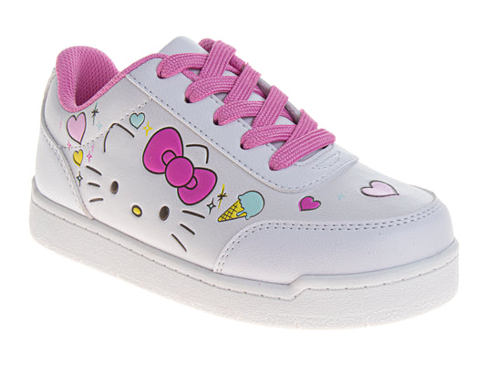 Sanrio Hello Kitty Sneakers for Girls  Colorful Official Casual Comfort Shoes (Toddler / Little Kid)