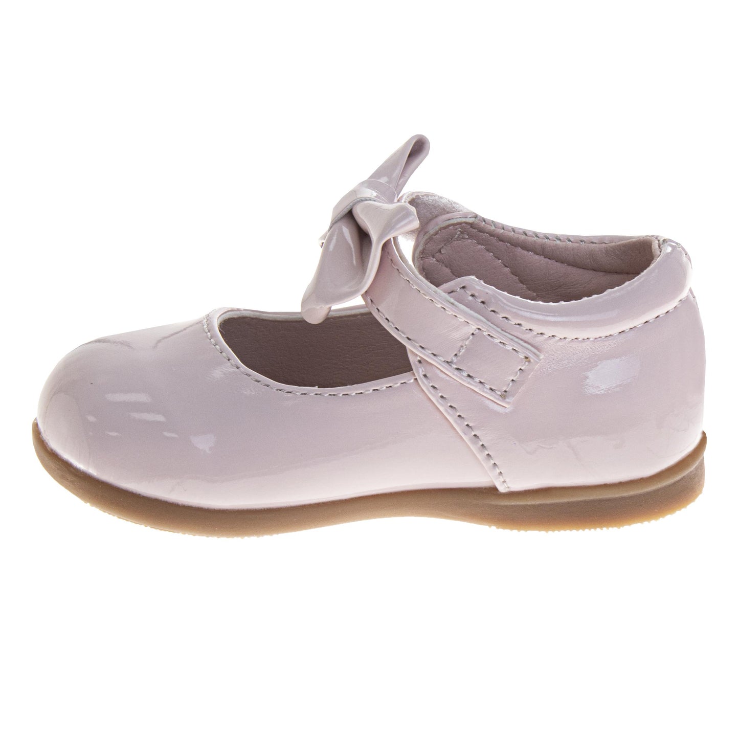 Josmo Girls' Mary Jane Dress Shoes  Classic Style with Bow Detail (Infant / Toddler)