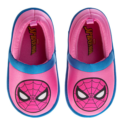 Marvel Spiderman Kids' Slippers  Cozy, Plush, and Fun House Footwear (Toddler / Little Kid)