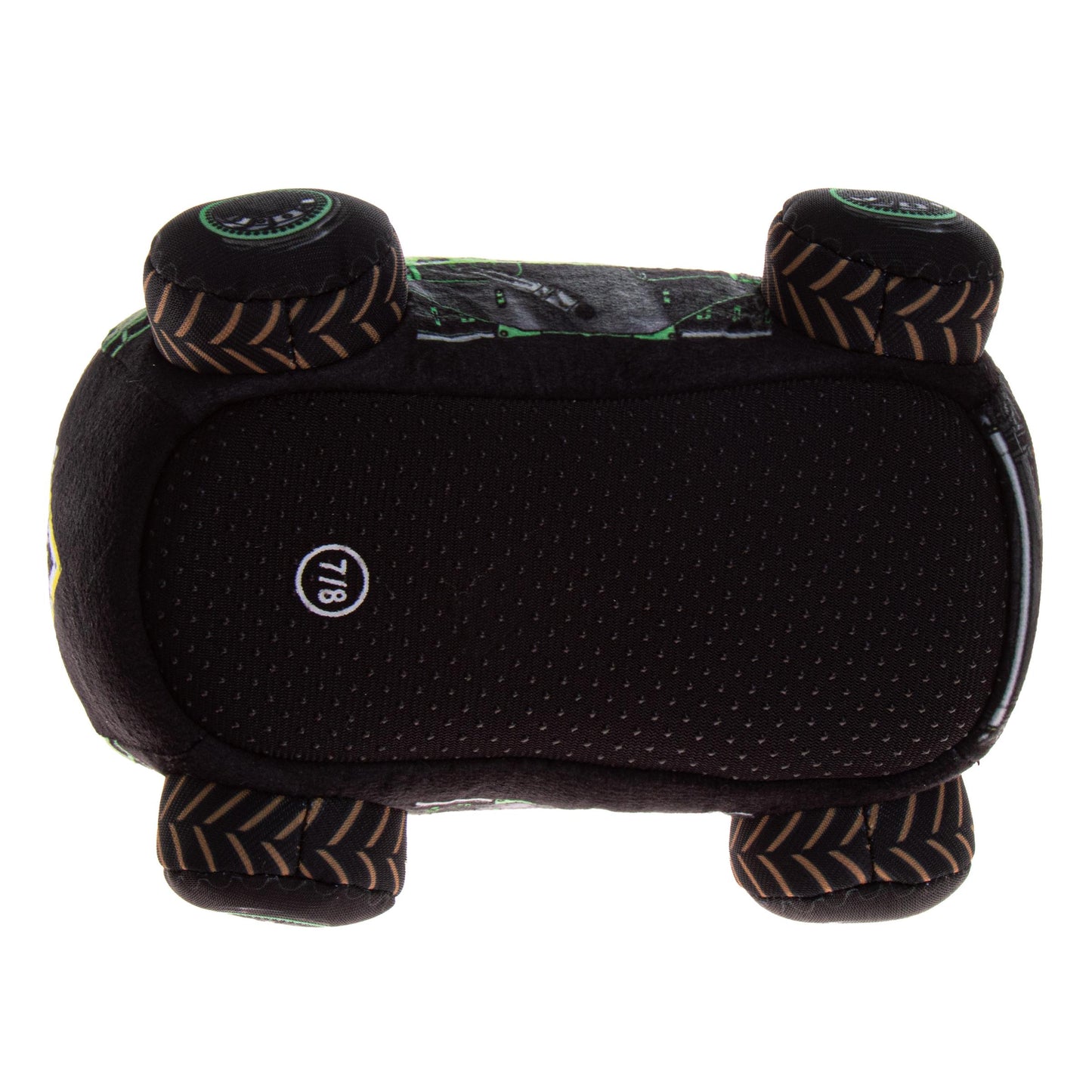 Monster Jam Grave Digger Kids 3D Slip-On Slippers Dual Sizes (Toddler / Little Kid)