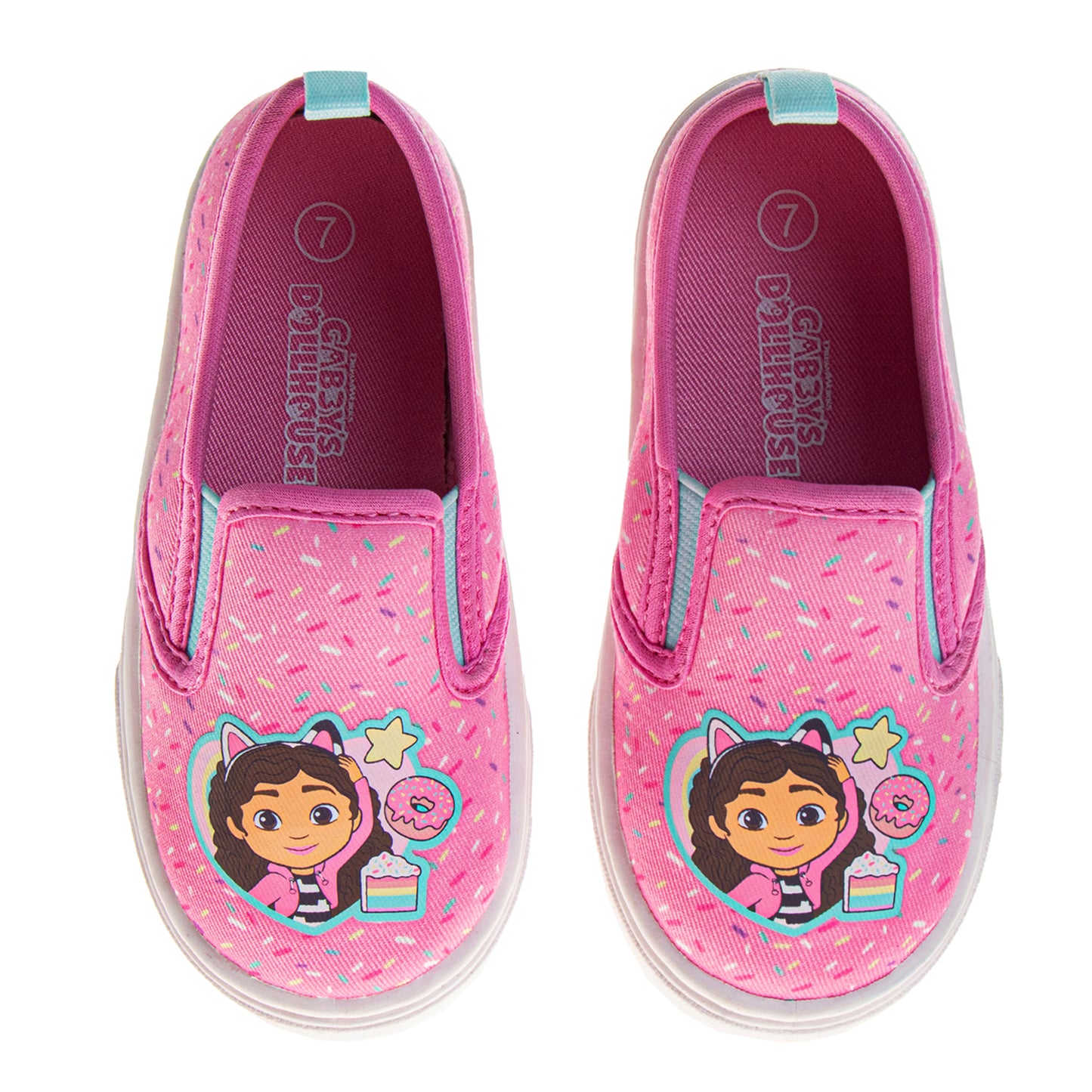 Gabby’s Dollhouse Girls Slip-On Canvas Sneakers (Toddler / Little Kid)
