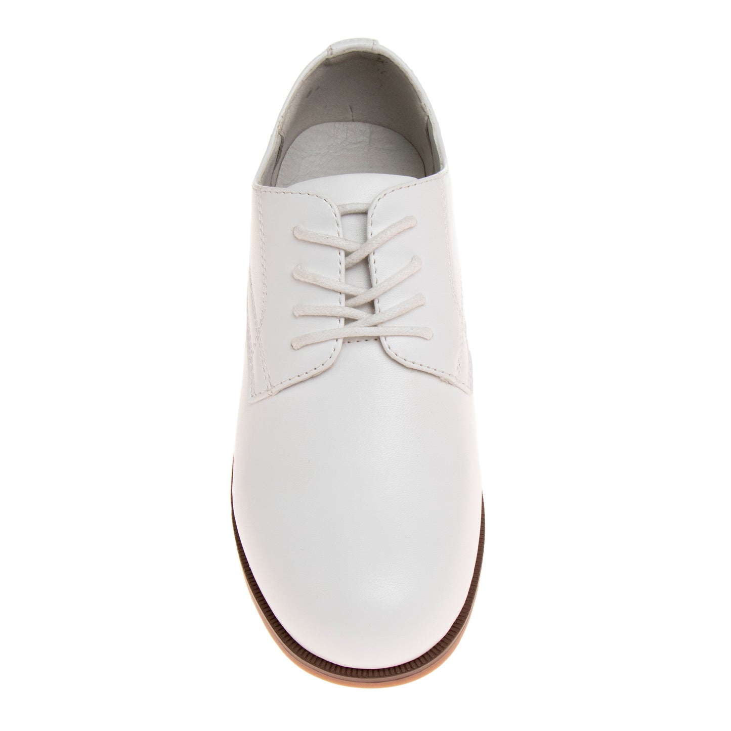 Josmo White Classic Dress Shoes Boys'  LaceUp Closure Formal Wear Stylish Elegant Comfort Fit (Little Kid)