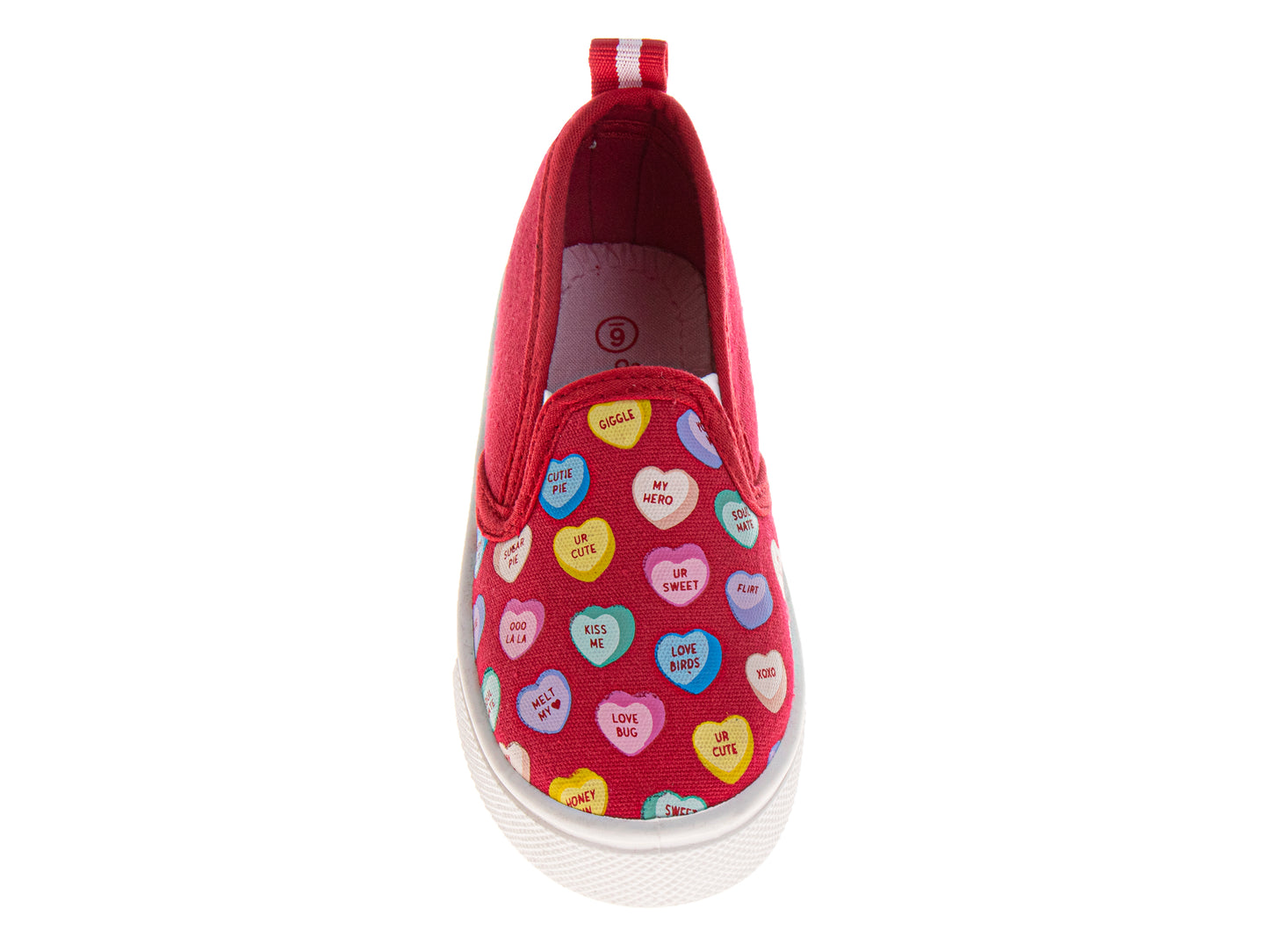 Sweethearts Conversation Hearts SlipOn Shoes Girls  Sweet Style Adorable Easy On/Off Casual Comfort (Toddler)
