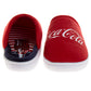 CocaCola Classic Logo Casual Slippers for Men  Cozy SoftLined Indoor Relaxation Footwear (Adult)