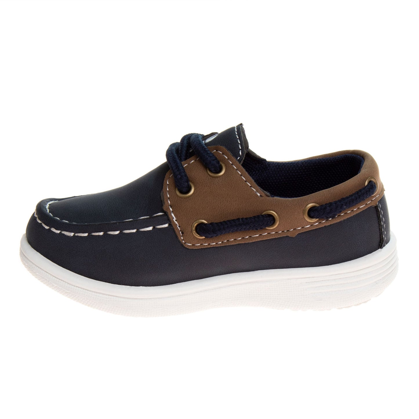 Sail POST Boat Shoes Boys'  Classic Boat Shoe Casual Style Easy On/Off Comfort Fit Durable (Toddler)