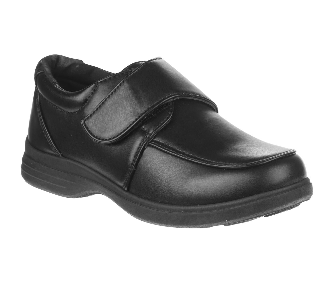 Josmo Classic Hook & Loop School Shoes Boys'  Easy Hook & Loop School Uniform Durable Everyday Wear Comfort Fit (Big Kid)