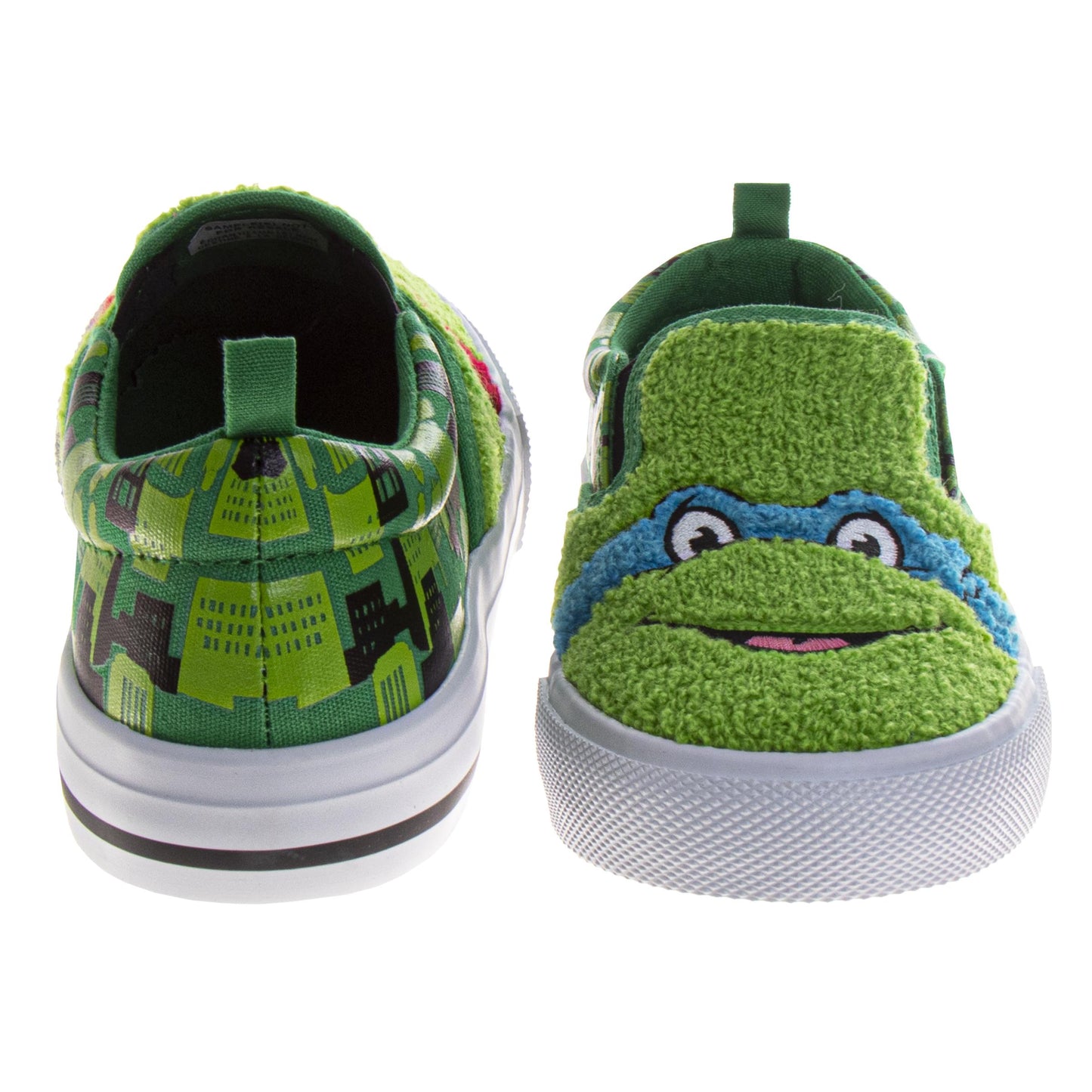 Teenage Mutant Ninja Turtles Boys Mismatched Slip-On Canvas Sneakers (Toddler / Little Kid)