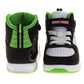 Monster Jam Boys High Top Sneakers Hook and Loop with Lace-Up (Little Kid)