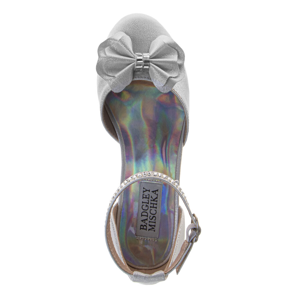 Badgley Mischka Dress Shoes Girls'  Elegant Sparkle Fashion Forward Comfort Fit (Little Kid / Big Kid)
