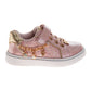 Kensie Girls Sneakers for Girls Glitter Charms Easy Hook-and-Loop Stylish (Toddler)