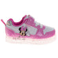 Disney Minnie Mouse Sneakers Girls  Polka Dot Casual Everyday Play Hook and Loop Durable (Toddler / Little Kid)
