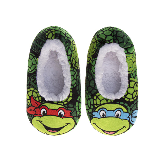 Ninja Turtles Slippers for Kids Ninja Turtles Design Soft Cozy Indoor Comfort (Toddler / Little Kid)
