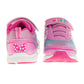 Disney Minnie Mouse Girls Light-Up Sneakers with Hook and Loop Closure (Toddler)