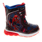 Marvel SpiderMan Snow Boots Boys  Hook & Loop Waterproof Warm Lined Durable Tread Built for Adventure (Toddler / Little Kid)