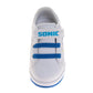 Sonic the Hedgehog Boys Court Sneakers with Hook and Loop Closure (Little Kid)