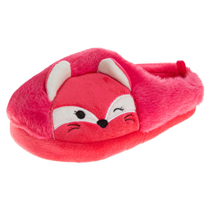 Squishmallows Fifi the Fox House Slippers Women's  Plushy Comfy Soft Cozy Warm Indoor Wear (Adult)