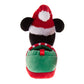 Disney Mickey Mouse Christmas Boys Slippers Cozy Plush Santa House Shoes Size Toddler
