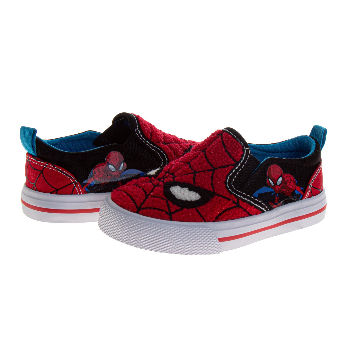 Spider-Man Boys Slip-On Canvas Sneakers (Toddler / Little Kid)