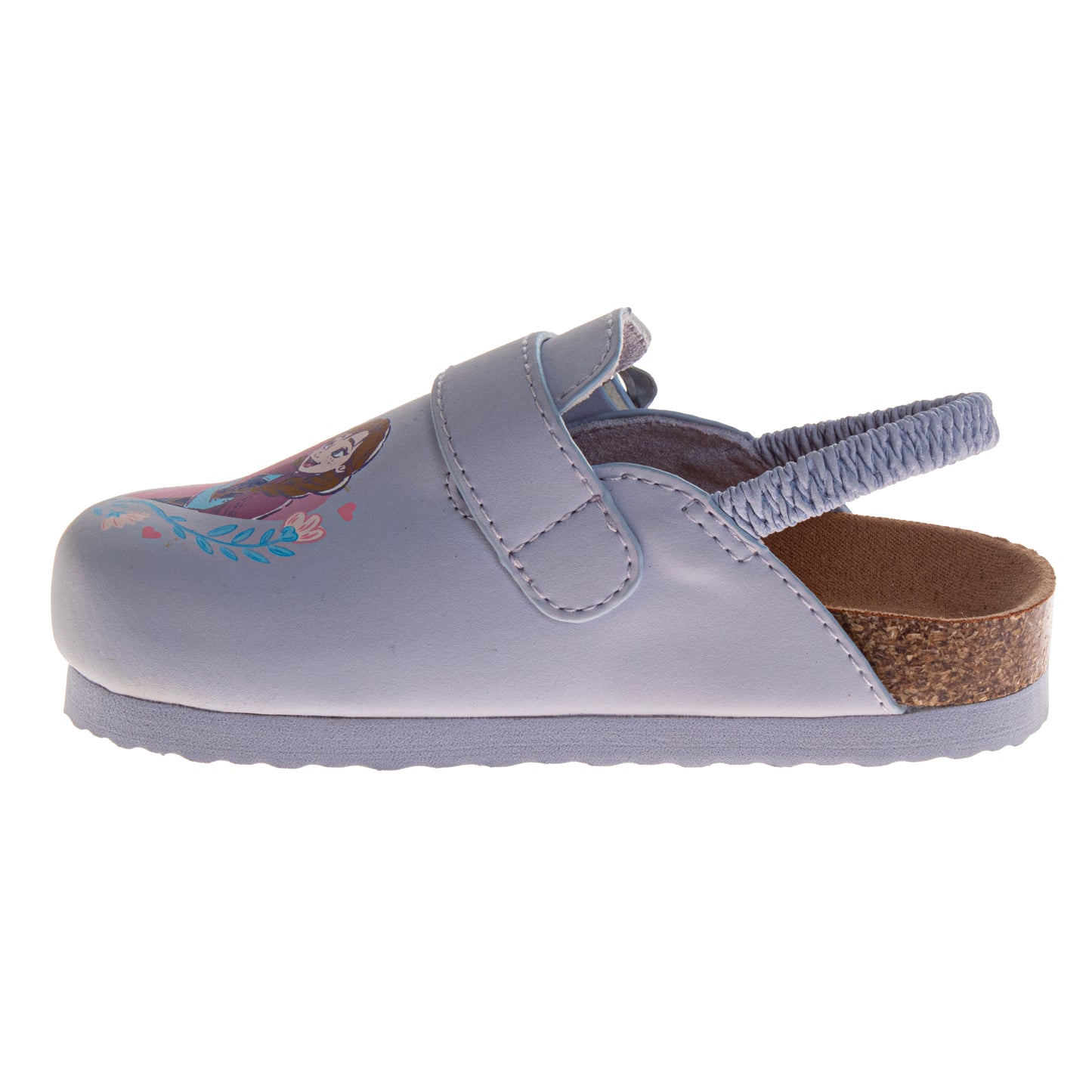 Disney Frozen Anna and Elsa Girls' Clogs  SlipOn, Cork Clogs, and Mule Sandals (Toddler / Little Kid)