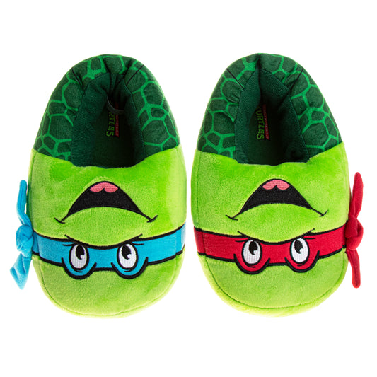 Nickelodeon Teenage Mutant Ninja Turtles Boys' Slippers  Soft, Cozy, and Fun SlipOns (Little Kid)
