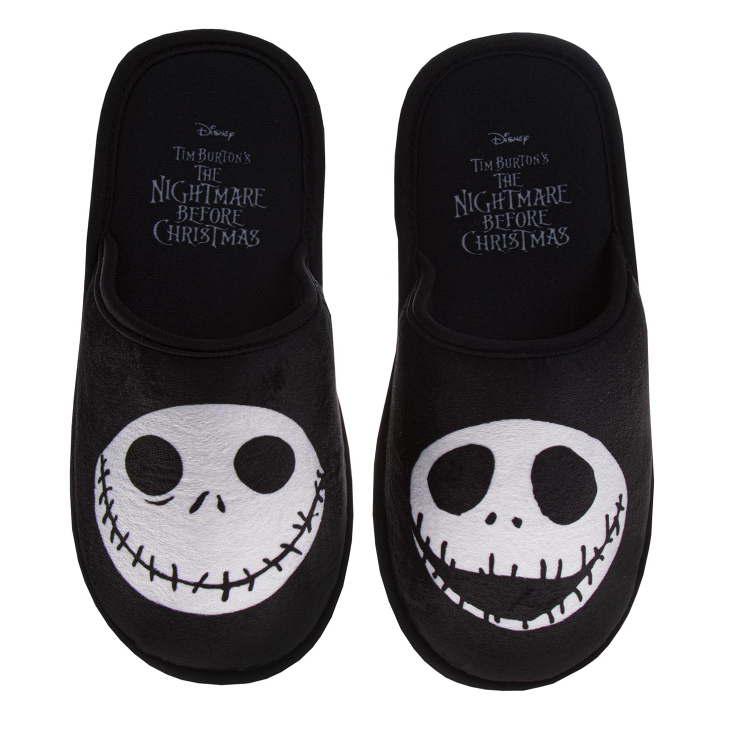 Disney The Nightmare Before Christmas Kids' Unisex Slippers  Cozy Halloween House Shoes (Little Kid, Big Kid)