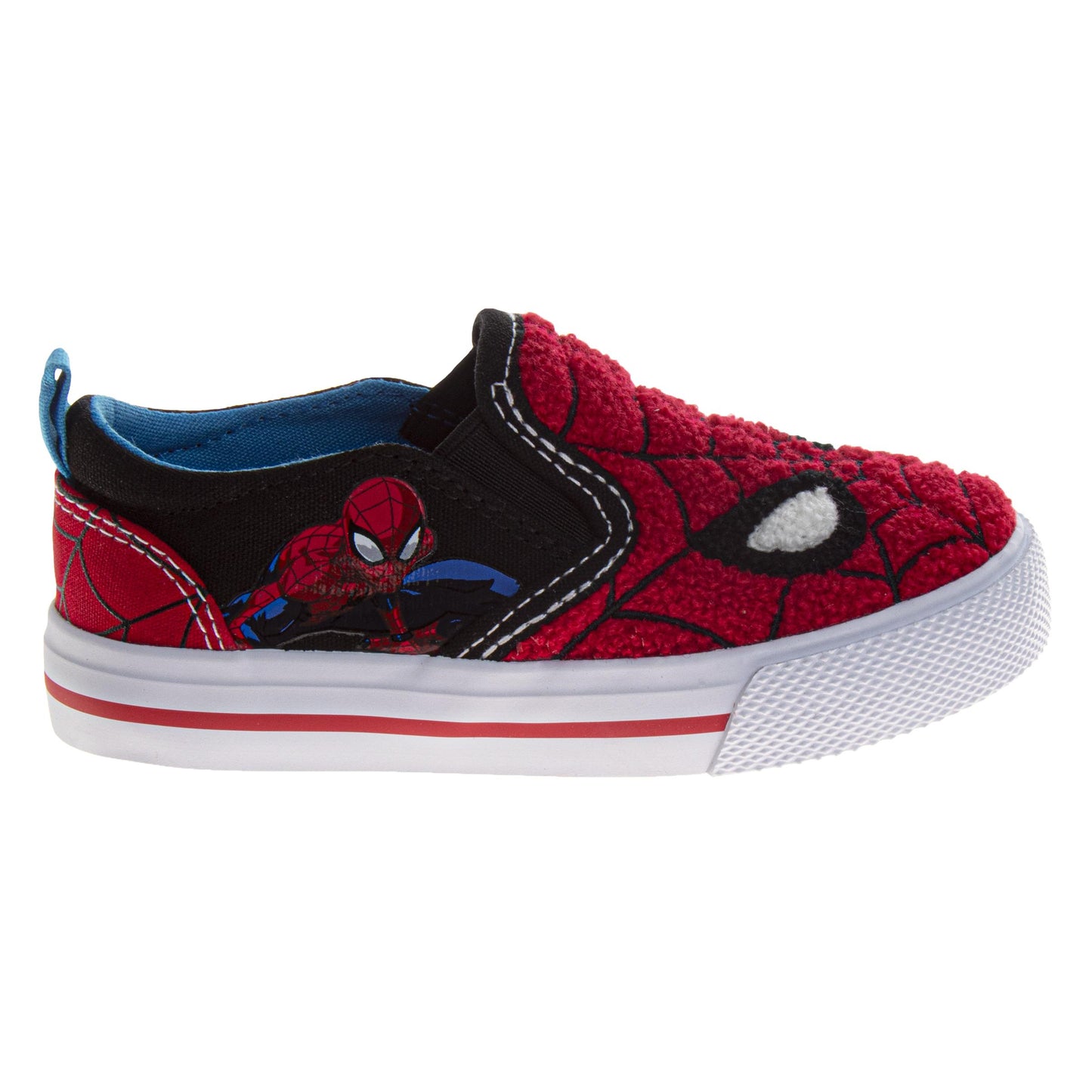 Spider-Man Boys Slip-On Canvas Sneakers (Toddler / Little Kid)
