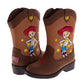 Disney Toy Story Girls' Cowboy Boots  Classic Western Style with Durable Construction (Toddler / Little Kids)