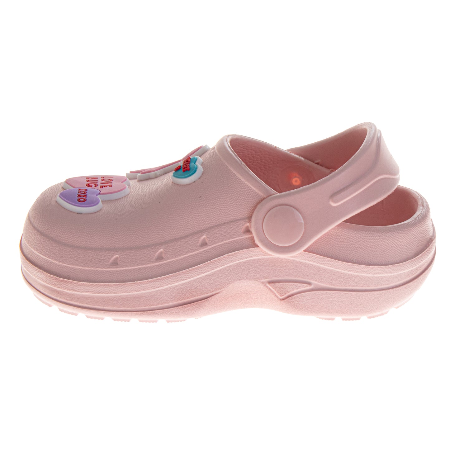 Sweethearts Conversation Hearts Clogs Girls  Adorable Comfort Stylish Easy SlipOn Water Friendly Lightweight (Toddler)
