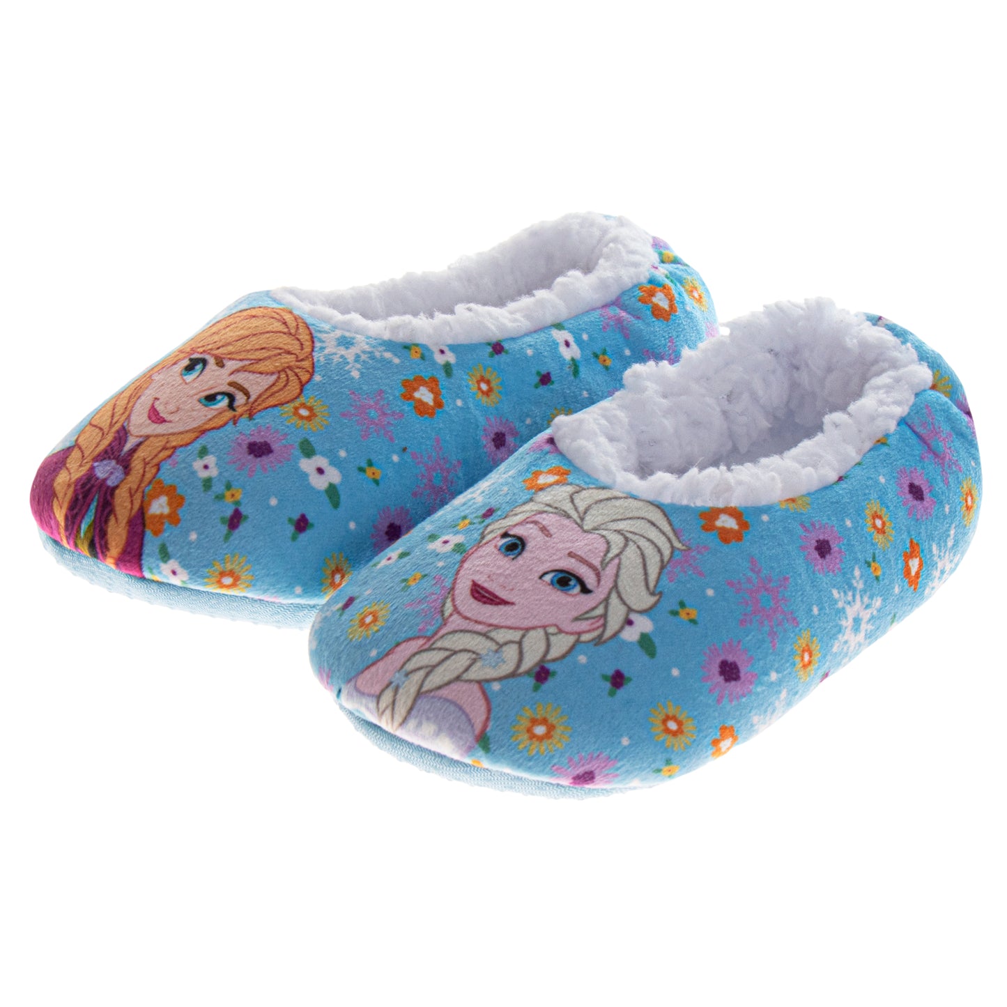 Disney Frozen Elsa Slippers for Girls  Elsa Design Comfortable Cozy Indoor Soft (Toddler / Little Kid)