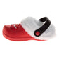 Disney Cars Lightning Mcqueen Fuzzy Fleece Lined Clogs for Boys Winter Warm Plush Garden Shoes (Toddler)