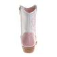 Laura Ashley Girls' Western Boots  Stylish TwoTone with Embroidered Detail (Toddler / Little Kid)