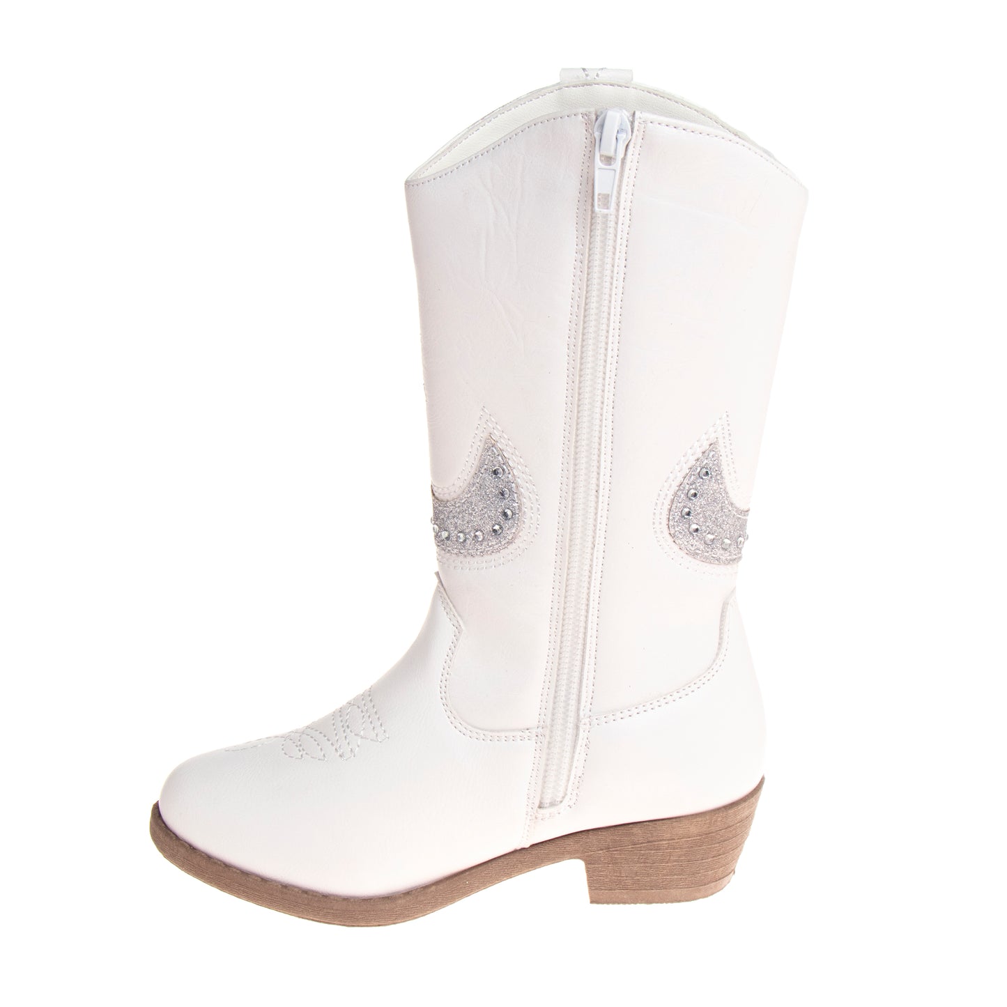 Kensie Girl Cowgirl Boots Girls'  Western Style Fashion Forward Stylish Comfort Fit Durable (Little Kid)
