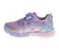 Disney The Little Mermaid Girls' Hook and Loop Light Up Fashion Sneakers (Toddlers)