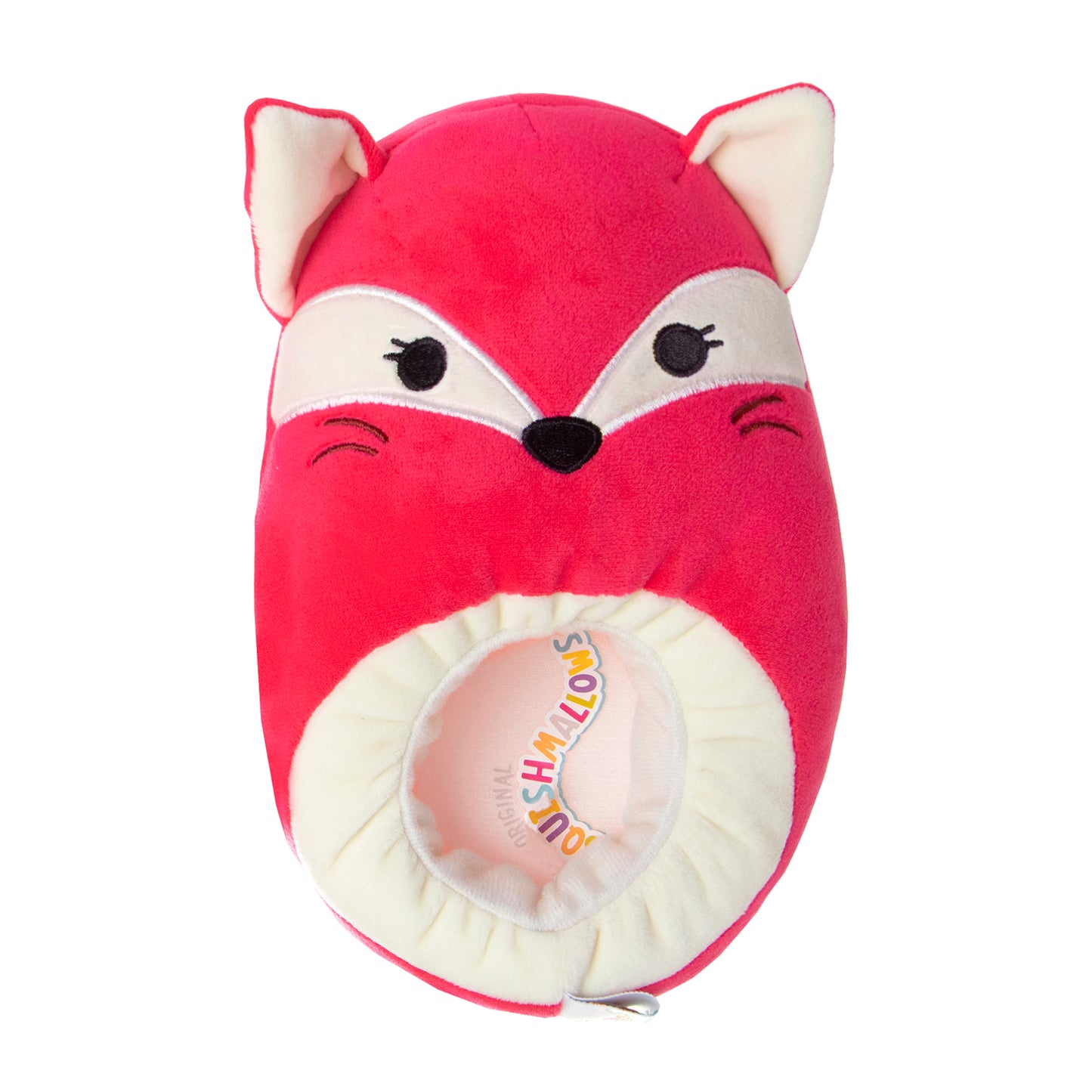 Squishmallow Fifi the Fox Dual Sizes Slippers Women's  Ultra Soft Plush Comfort Cozy Warm Indoor Wear SlipOn (Adult)