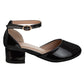 Laura Ashley Low Heeled Dress Shoes Girls'  Elegant Stylish Formal Wear Comfort Fit Easy On/Off (Little Kid / Big Kid)