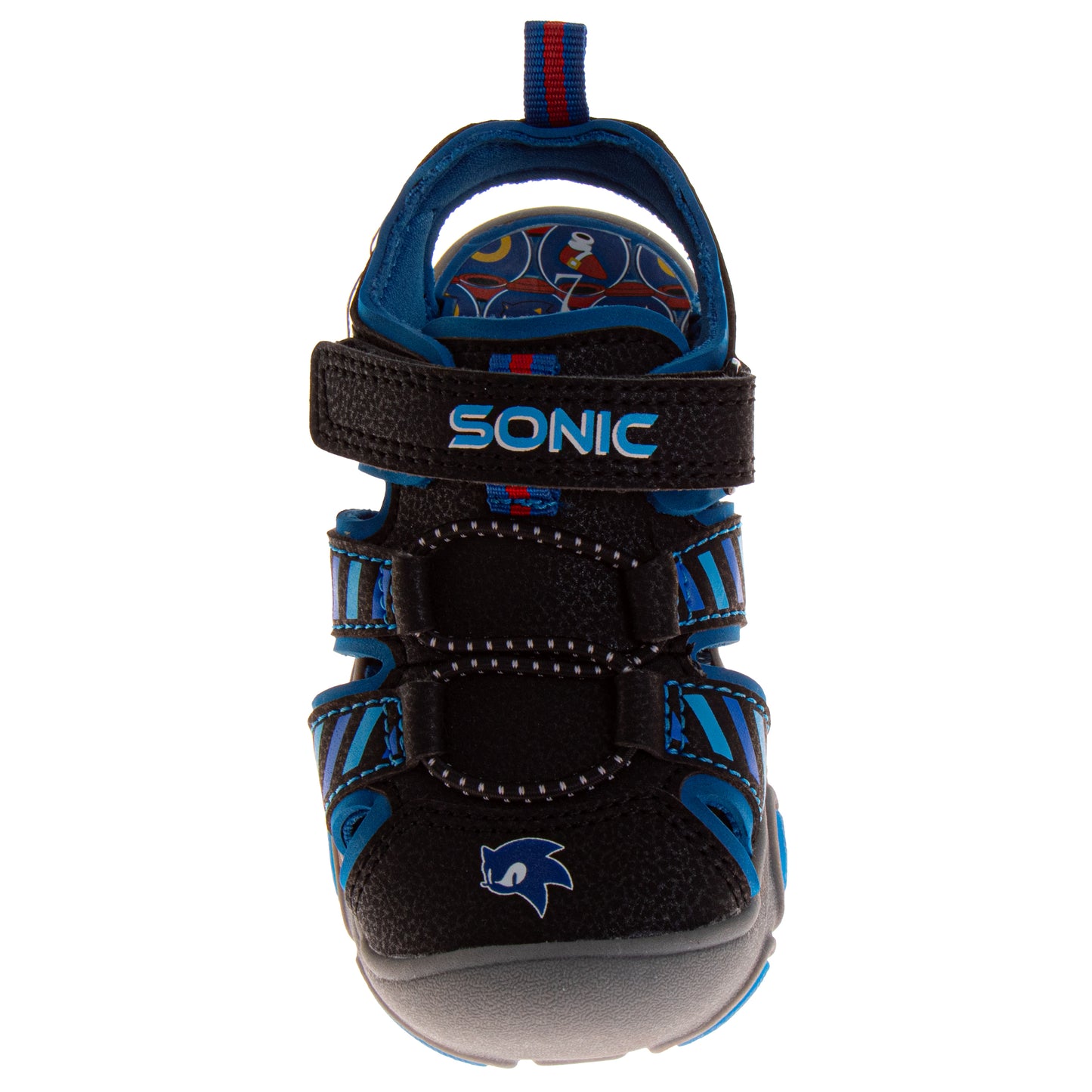 Sonic the Hedgehog & Tails Boys Hook and Loop Sport Sandals (Toddler)