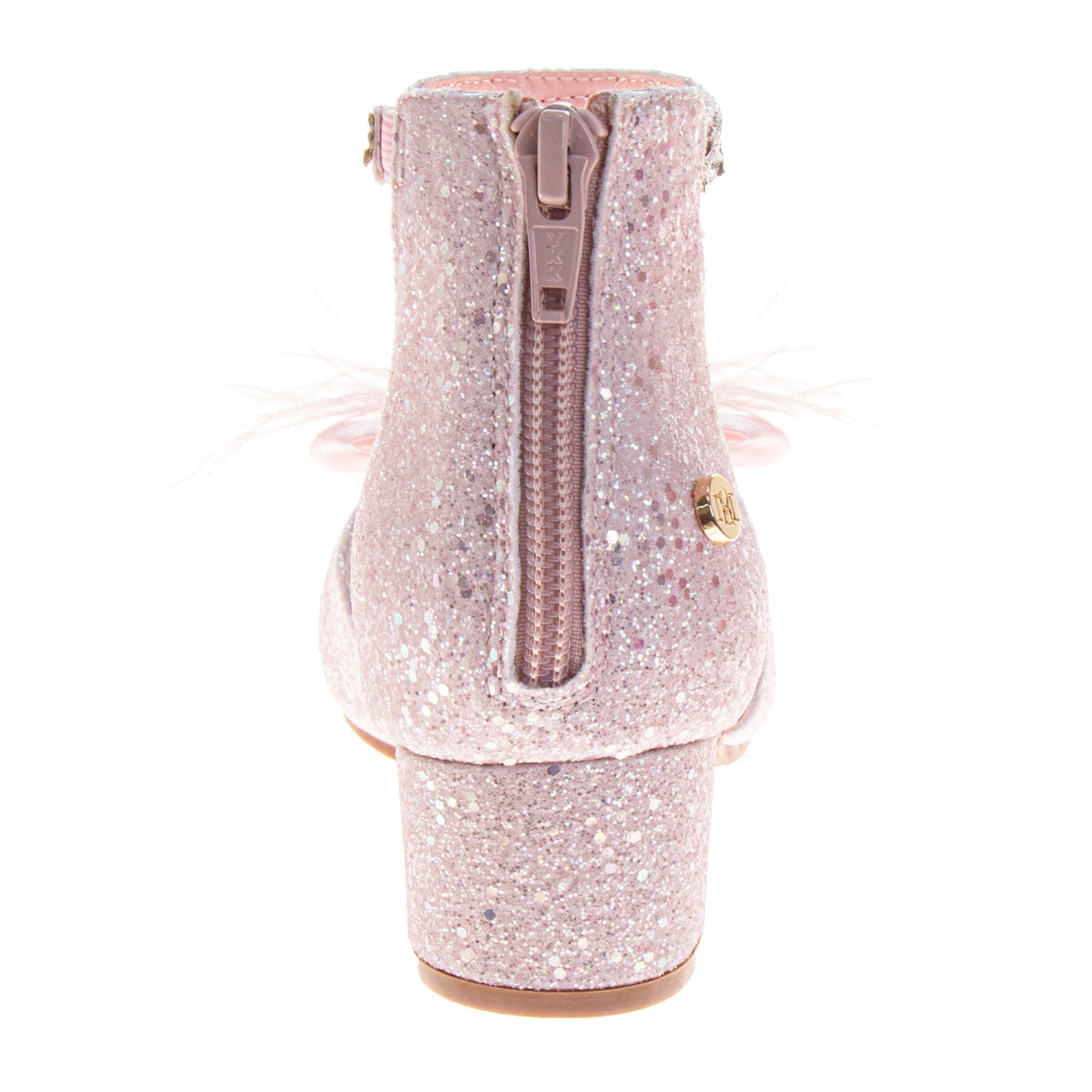 Badgley Mischka Dress Sandals Girls'  Buckle Closure Elegant Stylish Formal Wear Comfort Fit (Little Kid / Big Kid)