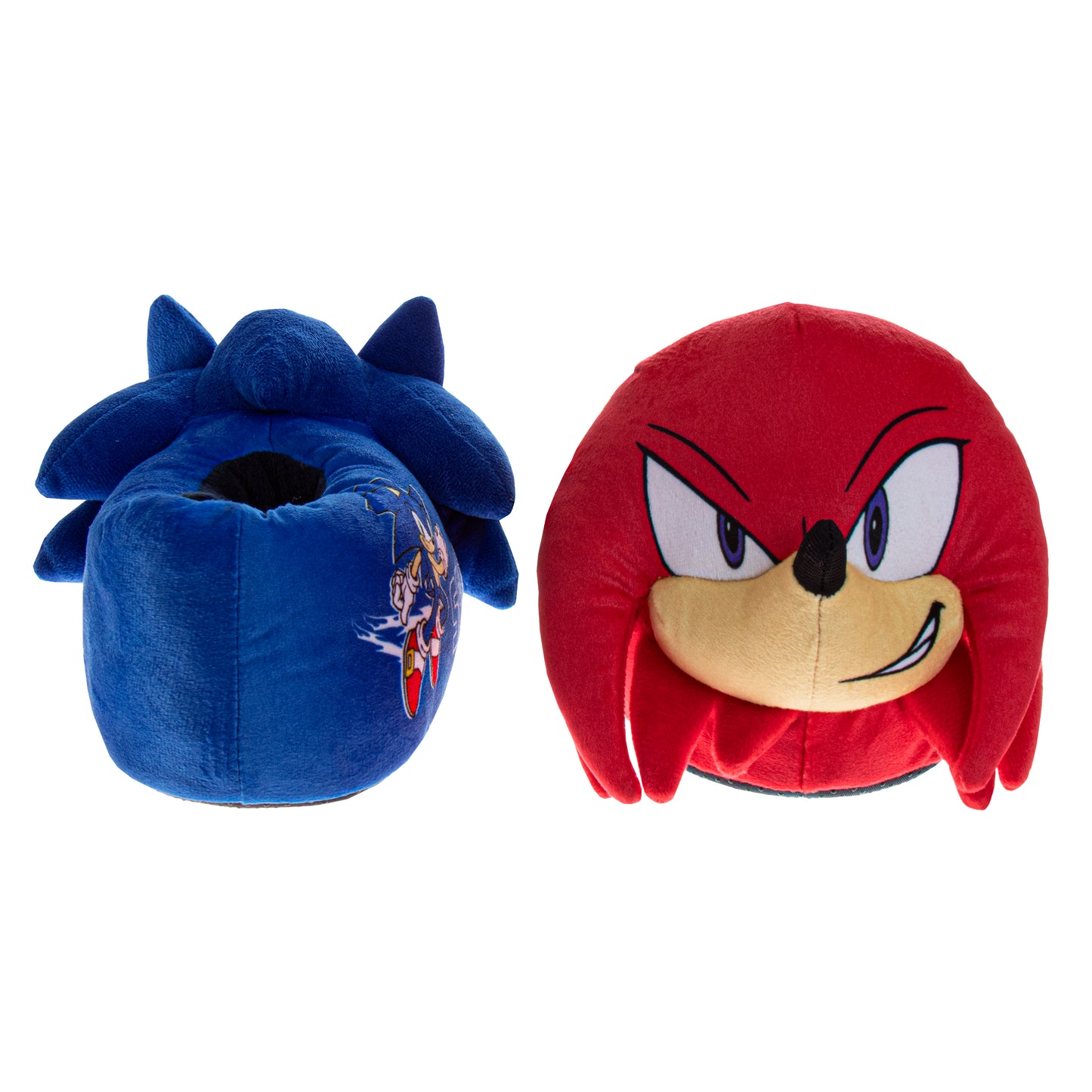 SEGA Sonic the Hedgehog Kids' Slippers  Lightweight, Plush, and Warm House Shoes (Little Kid / Big Kid)
