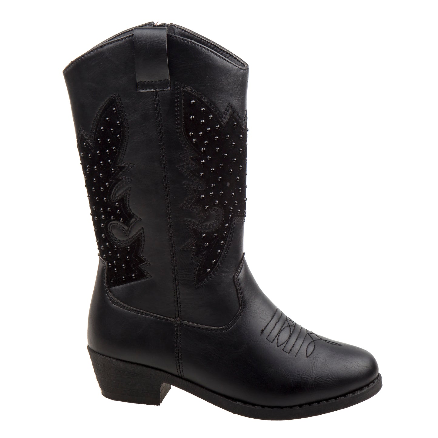 Kensie ZipUp Boots with Heel for Girls / Stylish Comfortable Fashion Design (Toddler / Little Kid)
