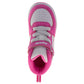 Minnie Mouse Girls High Top Sneakers Hook and Loop with Lace-Up (Little Kid)