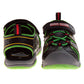 Monster Jam Boys Grave Digger Hook and Loop Sport Sandals (Toddler / Kids)