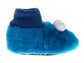 Sesame Street Curious Cookie Monster Dual Sizes Boys Slippers (Toddlers)